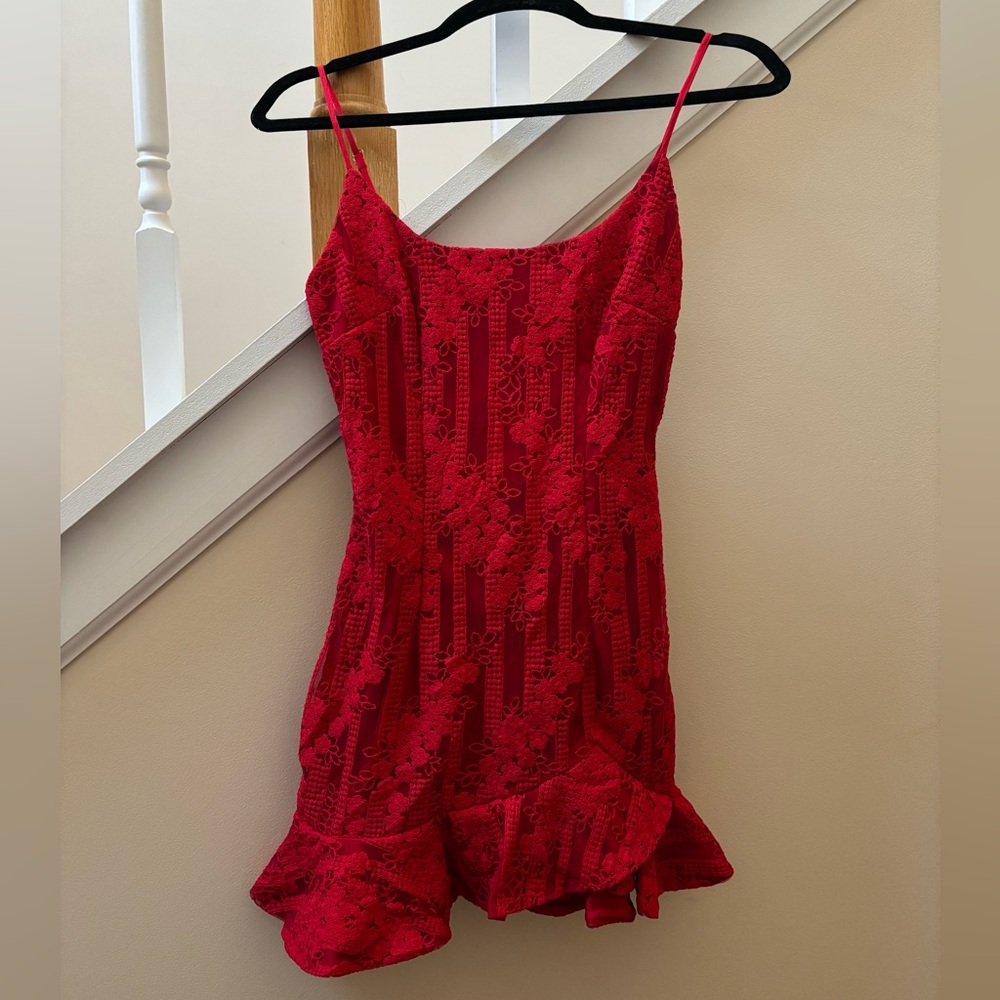 Red Mini Dress Small